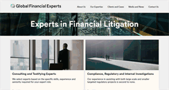 Desktop Screenshot of globalfinancialexperts.com